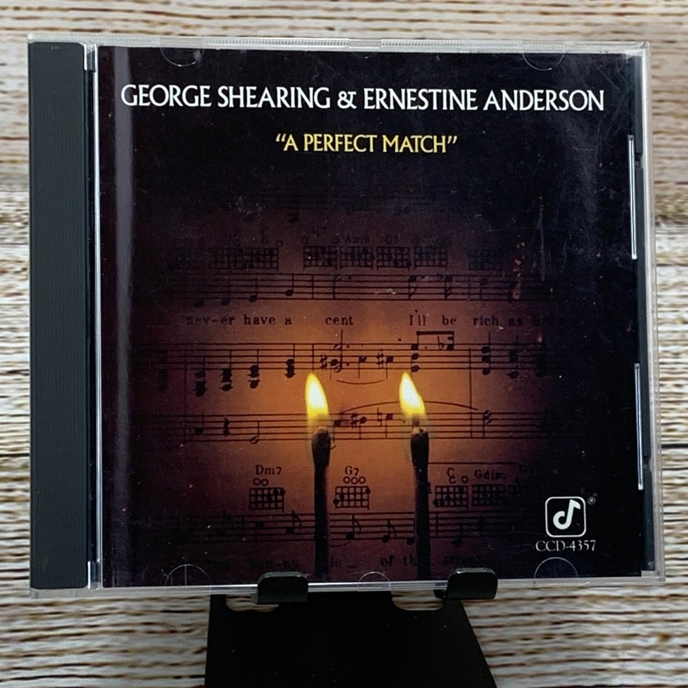 George Shearing & Ernestine Anderson – A Perfect Match [1988‎ CD] Concord